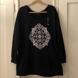 Black Torrid sweatshirt 3X NWT